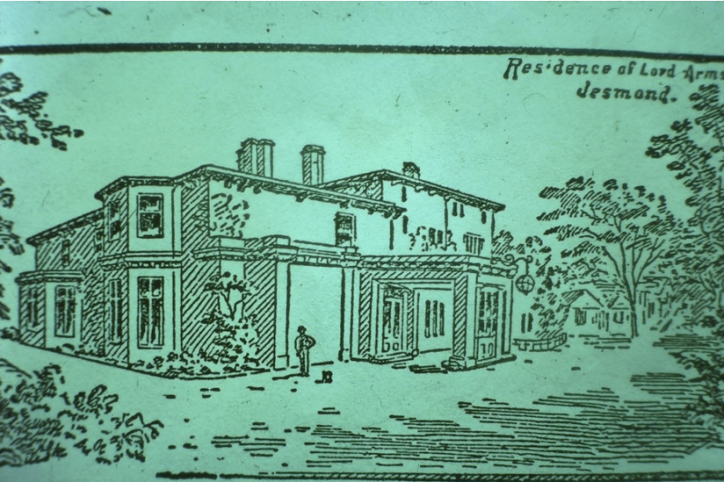 Sketch of Jesmond Dean - The residence of Lord Armstrong 1835